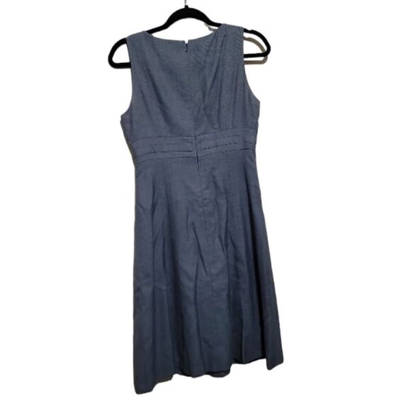TAHARI Arthur S. Levine Gray Seeveless Sheath Dress Women’s Sz 4 - Picture 4 of 8